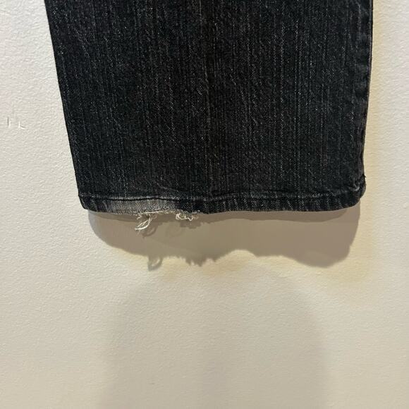 ANA Modern Bootcut‎ Black Jeans Size 8 Ultra Tall Mid Rise Cowgirl Rodeo Denim - Picture 6 of 7